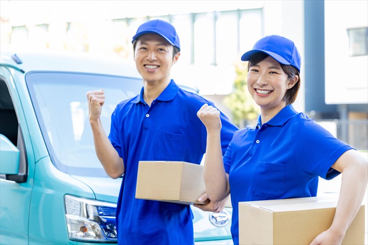 《品川区》週払いOK・1BOXでの物流倉庫などへの食品集配ドライバー！（Web面接OK・WワークOK）